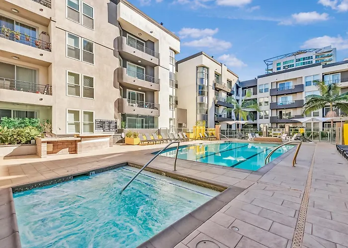 Studio Luxury Marina Del Rey With Parking Gym Pool
